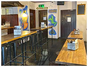 The Isles Inn bar
